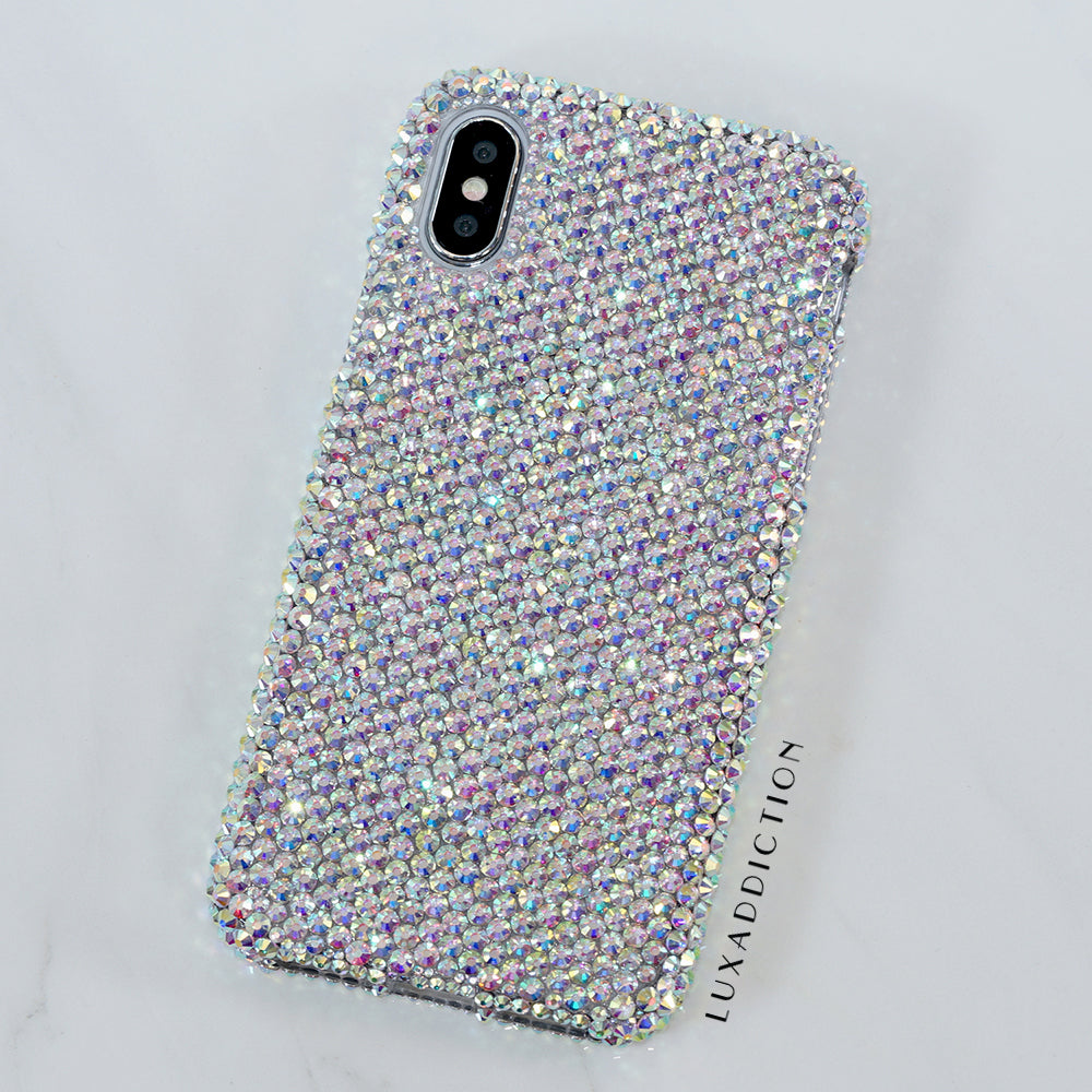 AB crystals bling iphone X case