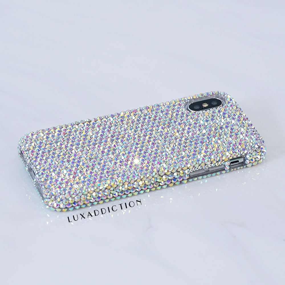 AB crystals bling iphone X case