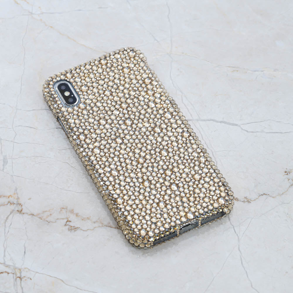 Genuine Champagne Crystals With Mixed Sizes Design (style 955)